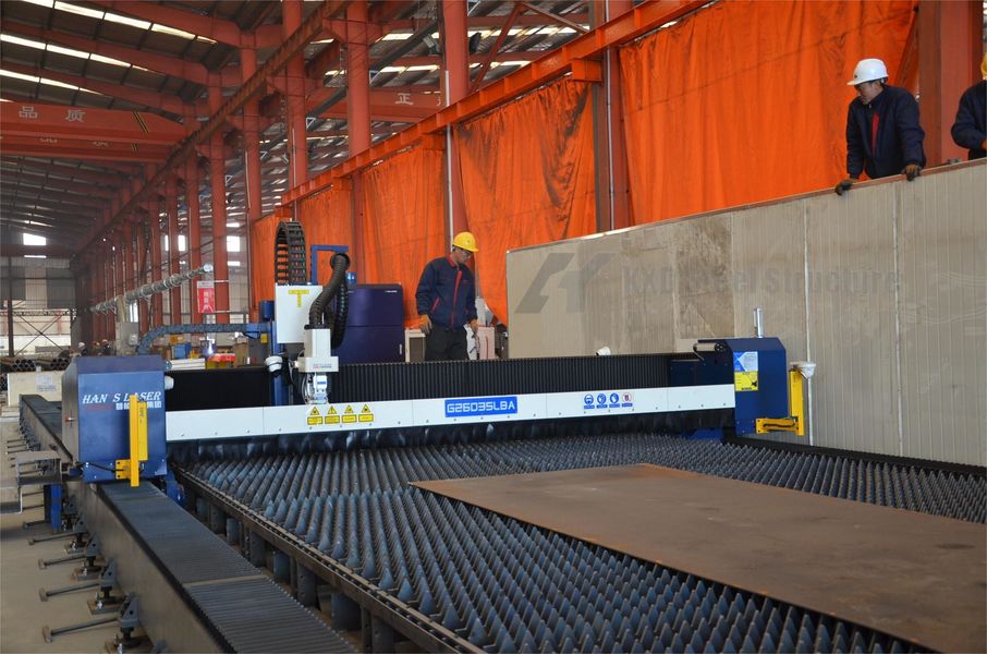 Qingdao KXD Steel Structure Co., Ltd خط تولید تولید کننده