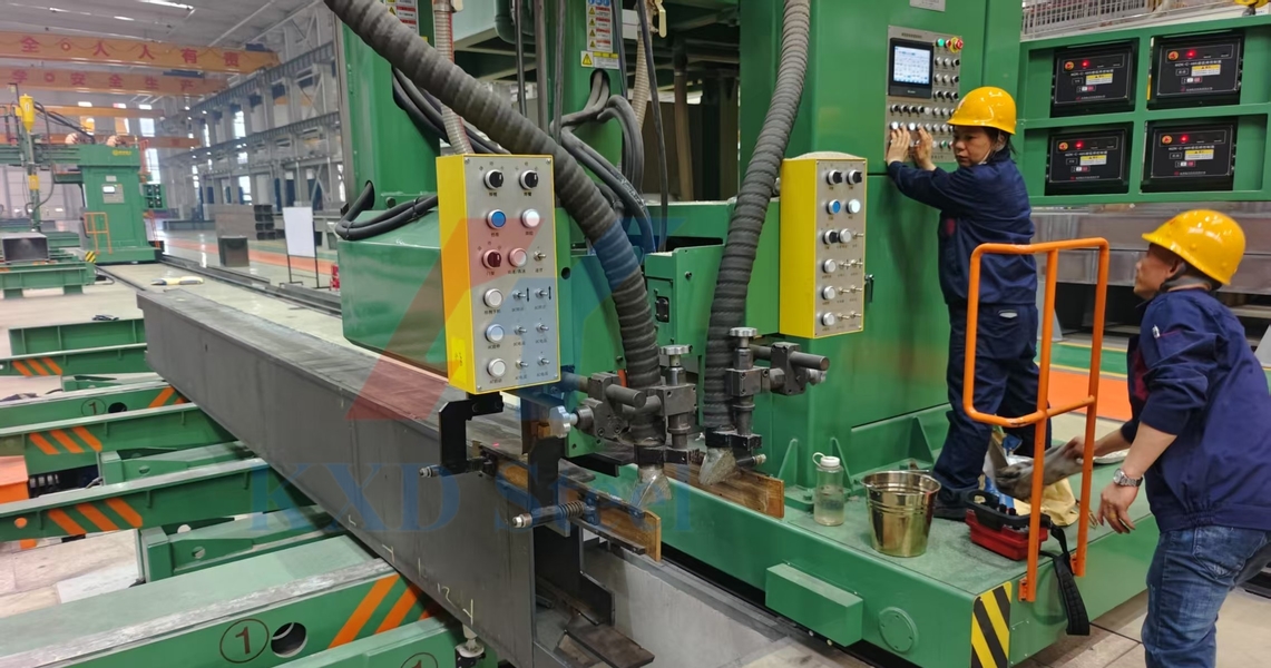 Qingdao KXD Steel Structure Co., Ltd خط تولید تولید کننده