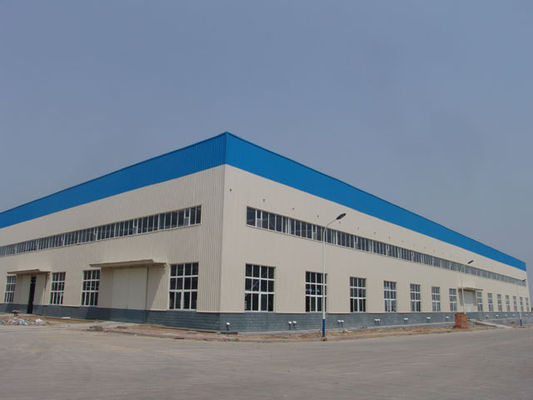 ساختمان ساختمانی فولادی صنعتی کارگاه ساختمانی فولادی
