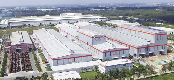 ساختمان های پیش ساخته شده فولادی چند منظوره ساختمان های فلزی معاصر