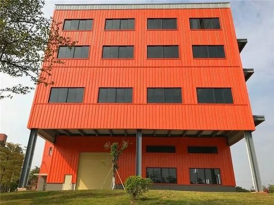 ساختارهای فولادی چند طبقه ساختمانی کارگاه ساختمانی ساختمان آجر و فولاد