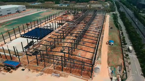 ساختارهای فولادی پیش ساخته خانه های فولادی انبار خانه کارگاه فلزی شید کارخانه لجستیک انبار