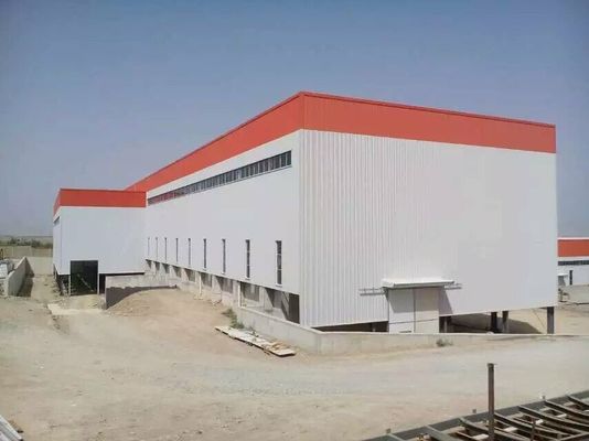 ساختارهای ساختمانی فولادی پیش ساخته شده برای استفاده صنعتی