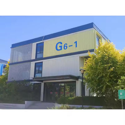 فروشگاه های تجاری و مراکز خرید طراحی مدرن ساختارهای فولادی ساختمانی برای سوپرمارکت ساختمان فولادی