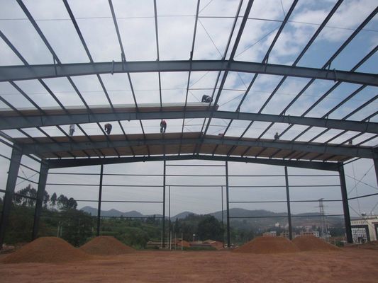 ساختار فولاد سفارشی کارگاه انبار توسط Qingdao KXD