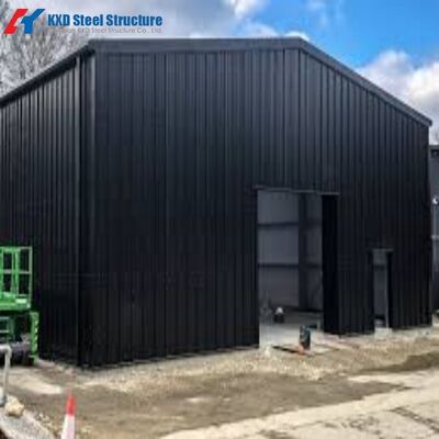 نصب سریع S355 چند طبقه از فولاد سبک ساخته شده طرح ساختمان انبار