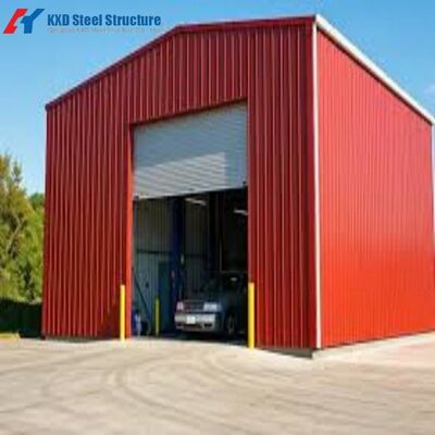 ساختار فلزی ساختمان پیش ساخته ساختار فولادی ساختمان بلند با طراحی مدل سه بعدی