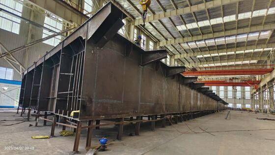 پل تیر ورق فولادی جوشی سنگین برای ساخت بزرگراه و راه آهن - استاندارد AASHTO