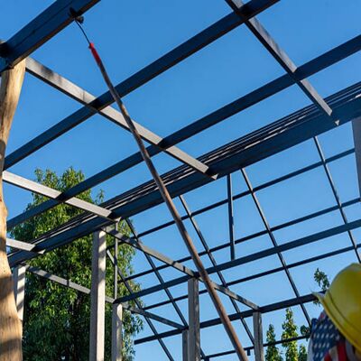 کارخانه سازه فولادی بزرگ دهانه ضد خوردگی سازگار با محیط زیست برای مصارف صنعتی