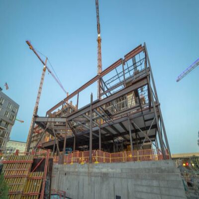 کارگاه ساختمانی فولادی با نصب سریع برای پروژه های آفریقا