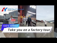 ساختمان آپارتمانی با قاب فولاد مدرن مرکز خرید پیش ساخته ساختمان انبار فلزی