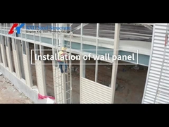 ساختمان های صنعتی پیش ساخته فلزی با پوشش دیواری فلزی